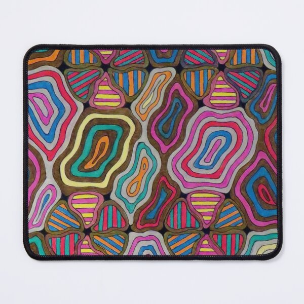 Item preview, 582 - ECCENTRIC CIRCLES - DAVE EDWARDS - COLOURED PENCILS - 2021 designed and sold by BLYTHART.