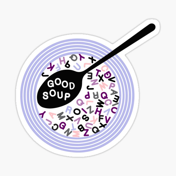 Vista previa del artículo con la obra «Buena sopa Adam Driver Meme TikTok | Púrpura», diseñado y vendido por llevine2934.