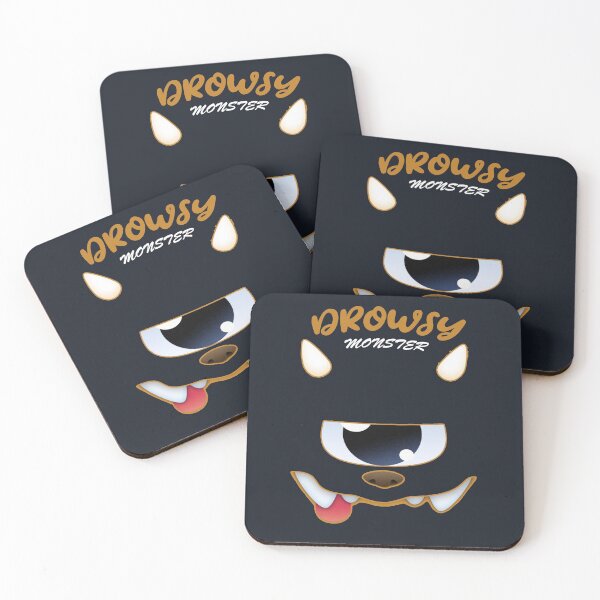 Item preview, drowsy monster sticker designed and sold by Zouhairm.