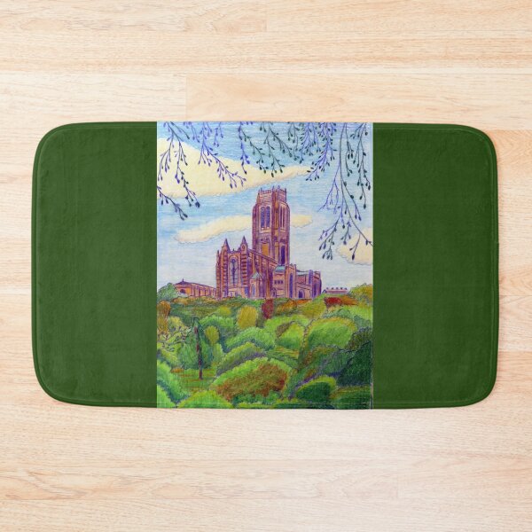 Item preview, 583 - LIVERPOOL ANGLICAN CATHEDRAL - DAVE EDWARDS - COLOURED PENCILS - 2021 designed and sold by BLYTHART.