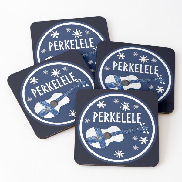 Item preview, Perkelele Ukulele with flag of Finland designed and sold by DeliriousSteve.
