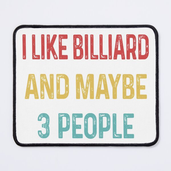 Item preview, I like Billiard and maybe 3 people designed and sold by WinghiDesign.