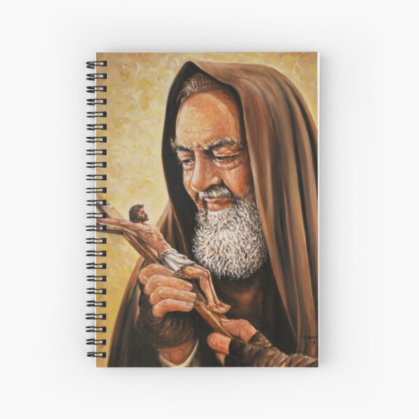 Item preview, Saint Padre Pio, St. Padre Pio poster, Padre pio designed and sold by AMDG Line.