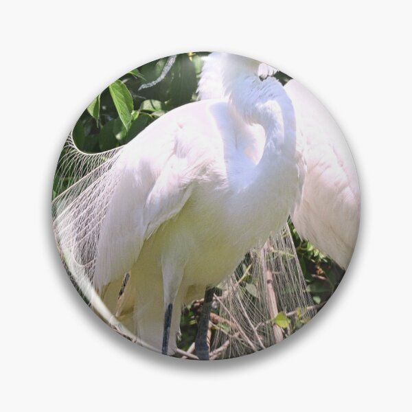 Item preview, The Adoring Egret Couple designed and sold by LisaWootenPhoto.