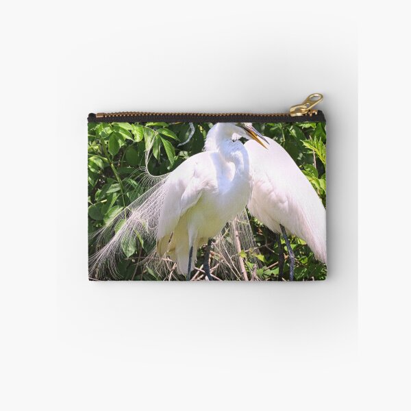 Item preview, The Adoring Egret Couple designed and sold by LisaWootenPhoto.