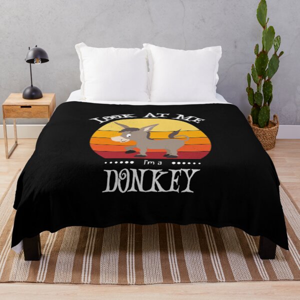 Item preview, Donkey T-ShirtFunny Halloween Animal Look At Me Im a Donkey T-Shirt_by Artmasterworld_ designed and sold by mjnhcaca.