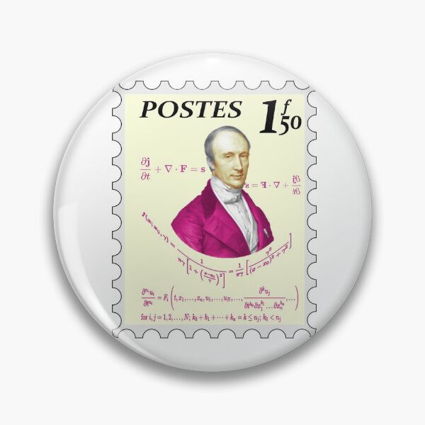 Item preview, Augustin-Louis Cauchy postage stamp designed and sold by GePadeSign.