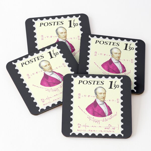 Item preview, Augustin-Louis Cauchy postage stamp designed and sold by GePadeSign.