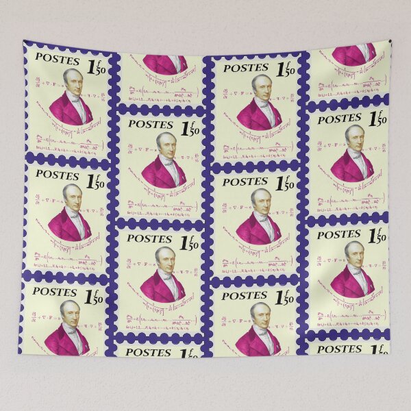 Item preview, Augustin-Louis Cauchy postage stamp designed and sold by GePadeSign.
