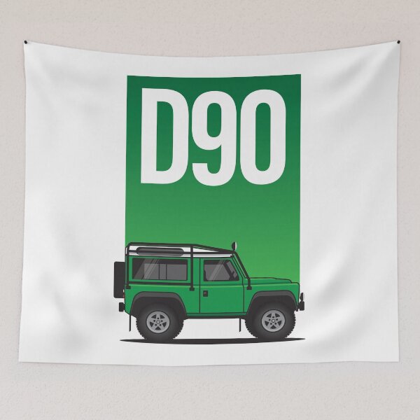 Artikelvorschau, 4x4 Green D90 Grafische Interpretation entworfen und verkauft von blackdogshop.