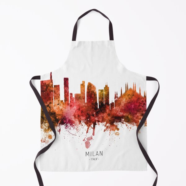 Item preview, Milan Italy Skyline designed and sold by ArtPrints.