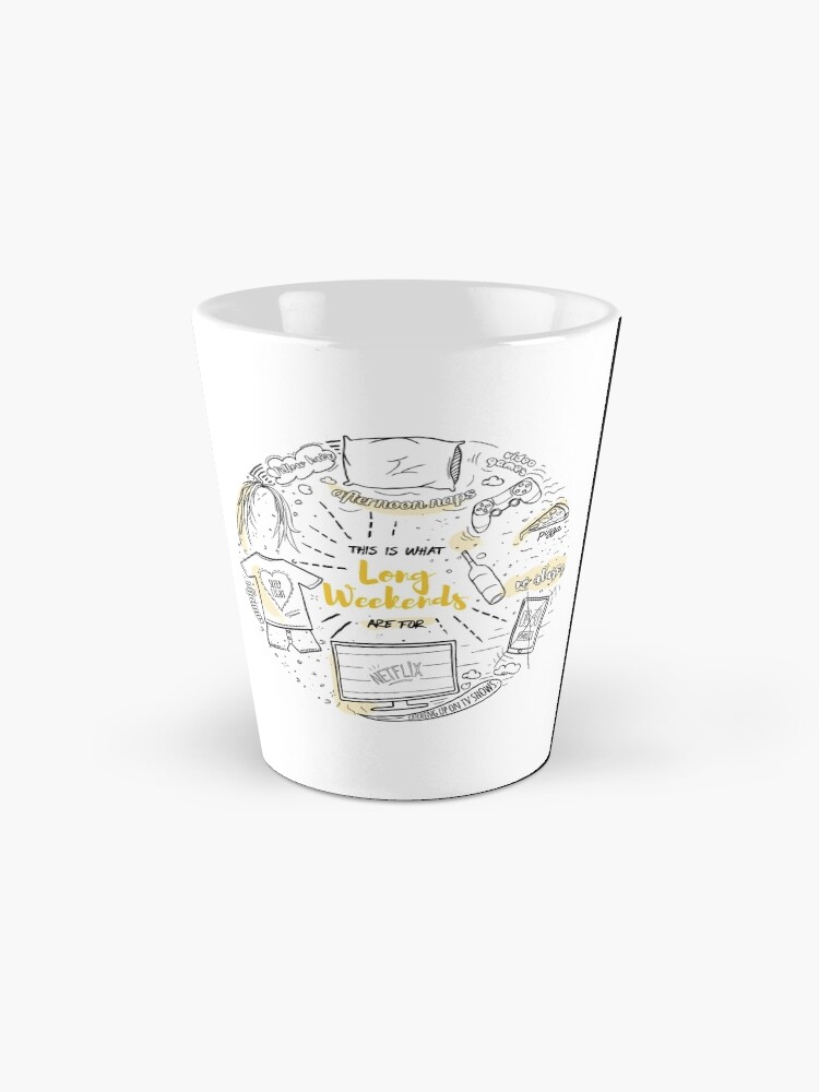 Alternate view of Loon lazy weekends Mug