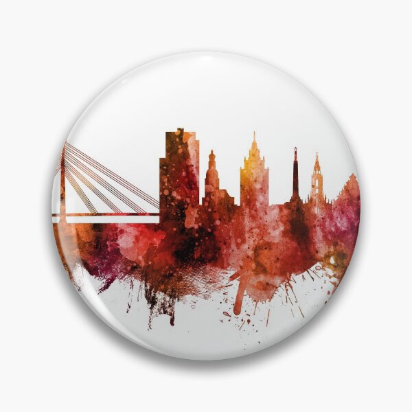 Item preview, Riga Latvia Skyline designed and sold by ArtPrints.