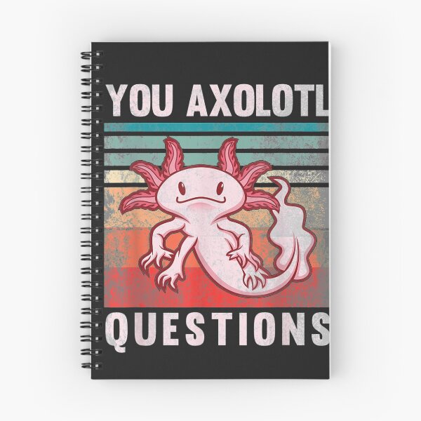 Item preview, retro 90s axolotl funny you axolotl questions designed and sold by altheabay9597.