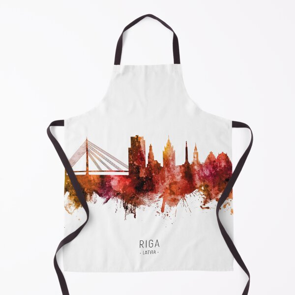 Item preview, Riga Latvia Skyline designed and sold by ArtPrints.