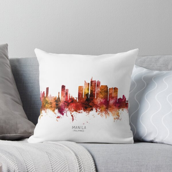 Artikelvorschau, Manila Philippines Skyline entworfen und verkauft von ArtPrints.