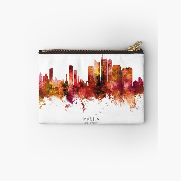 Artikelvorschau, Manila Philippines Skyline entworfen und verkauft von ArtPrints.