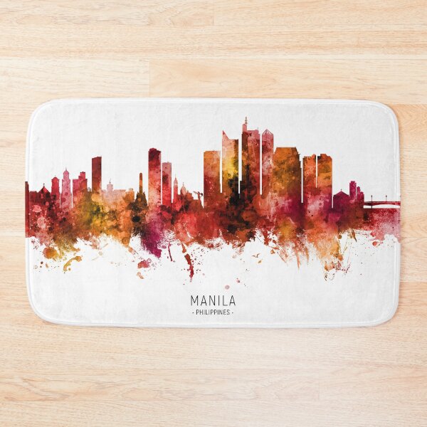 Item preview, Manila Philippines Skyline designed and sold by ArtPrints.