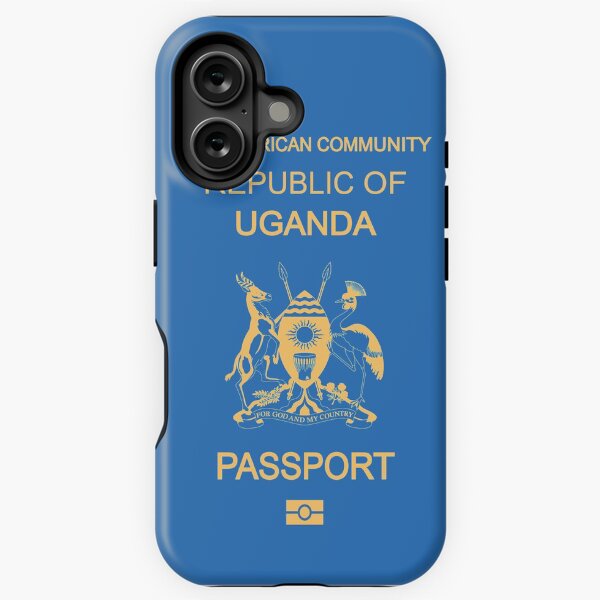 Item preview, Uganda passport designed and sold by Travellerz.