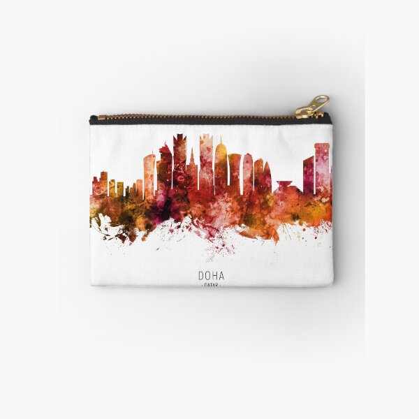 Item preview, Doha Qatar Skyline designed and sold by ArtPrints.