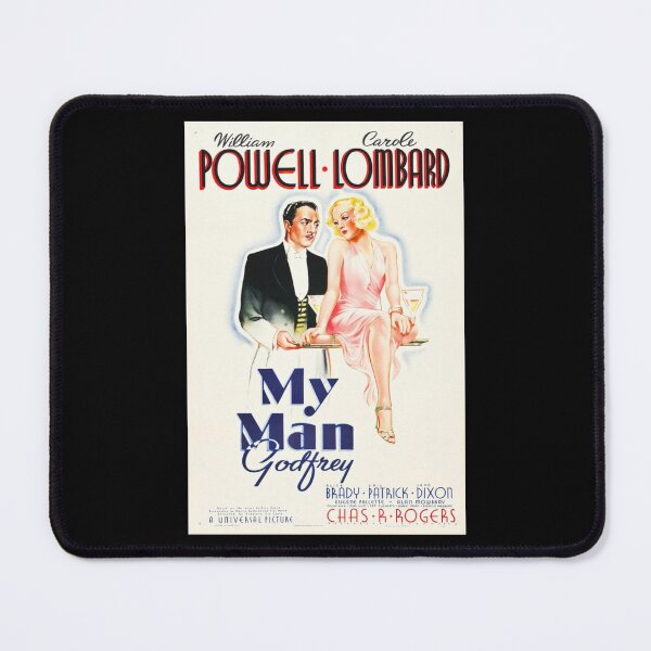 Item preview, My Man Godfrey Sticker designed and sold by lattpag.