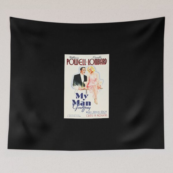 Item preview, My Man Godfrey Sticker designed and sold by lattpag.