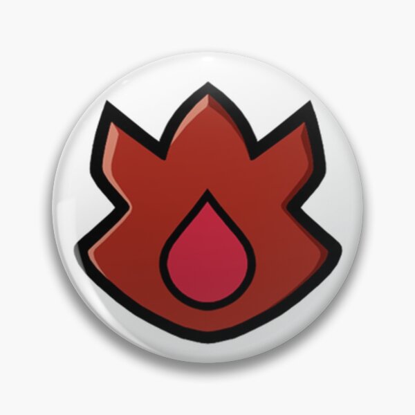 Item preview, The Volcano Badge designed and sold by friedricksonmic.