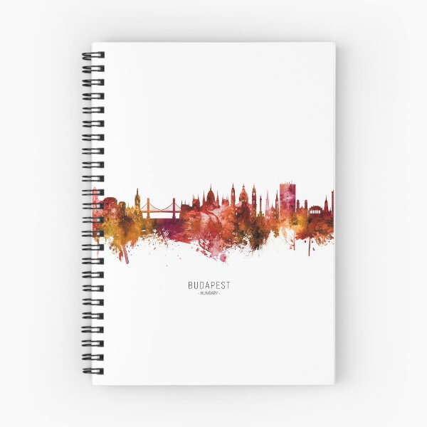 Artikelvorschau, Budapest Hungary Skyline entworfen und verkauft von ArtPrints.