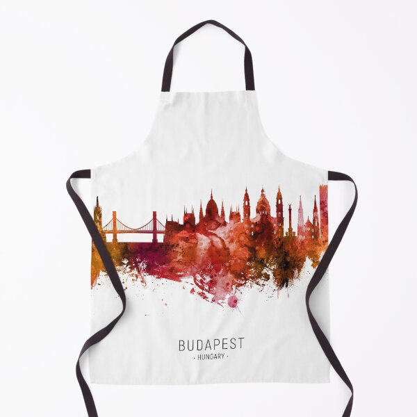Item preview, Budapest Hungary Skyline designed and sold by ArtPrints.