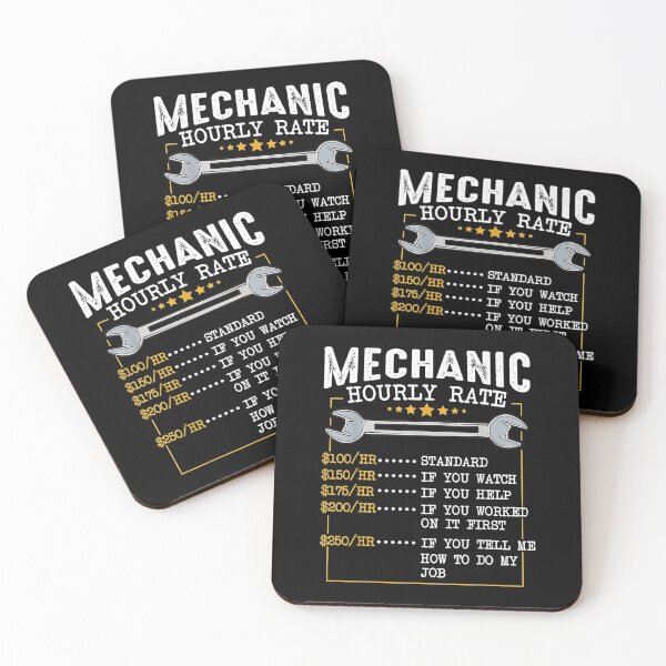 Item preview, Funny Mechanic Hourly Rate Gift Shirt Labor Rates designed and sold by Shania Tremblay.