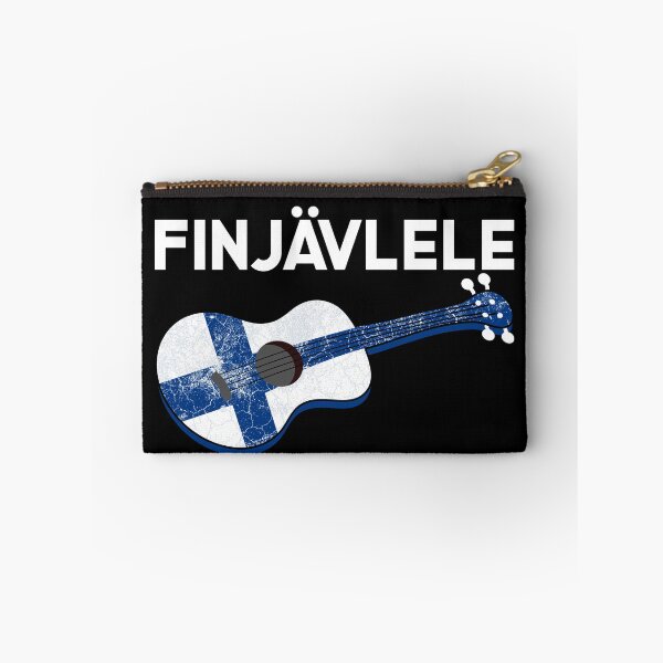 Item preview, Finjävlele Ukulele with flag of Finland designed and sold by DeliriousSteve.