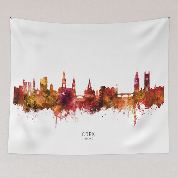 Item preview, Cork Ireland Skyline designed and sold by ArtPrints.