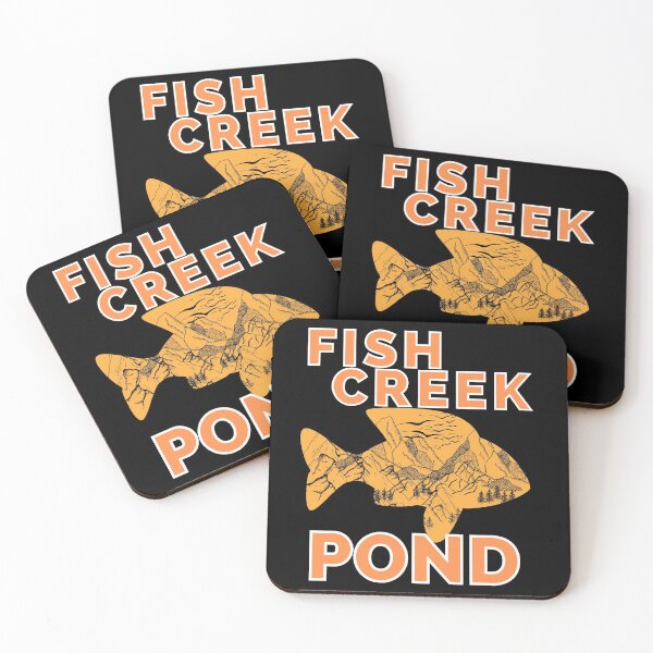 Item preview, Fish Creek Pond Adirondacks New York - Orange designed and sold by Onewivnacher.
