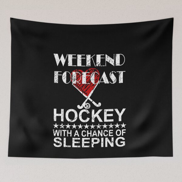 Item preview, Field Hockey Weekend forecast Hockey lover gift designed and sold by Kalli-design.