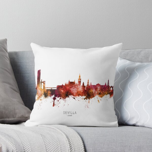 Item preview, Sevilla Spain Skyline designed and sold by ArtPrints.