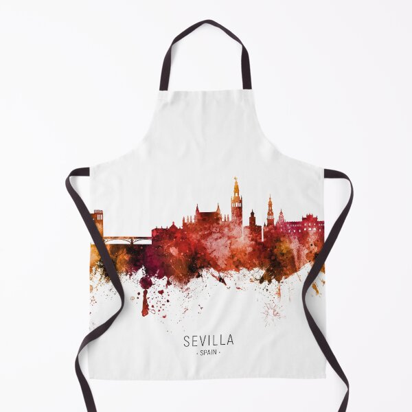 Item preview, Sevilla Spain Skyline designed and sold by ArtPrints.