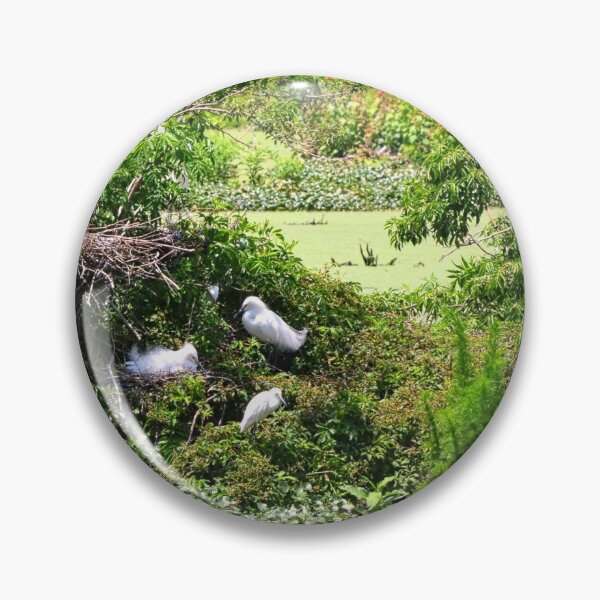 Item preview, Great Egret Island Panorama designed and sold by LisaWootenPhoto.