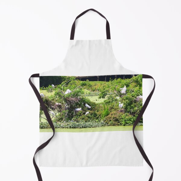 Item preview, Great Egret Island Panorama designed and sold by LisaWootenPhoto.