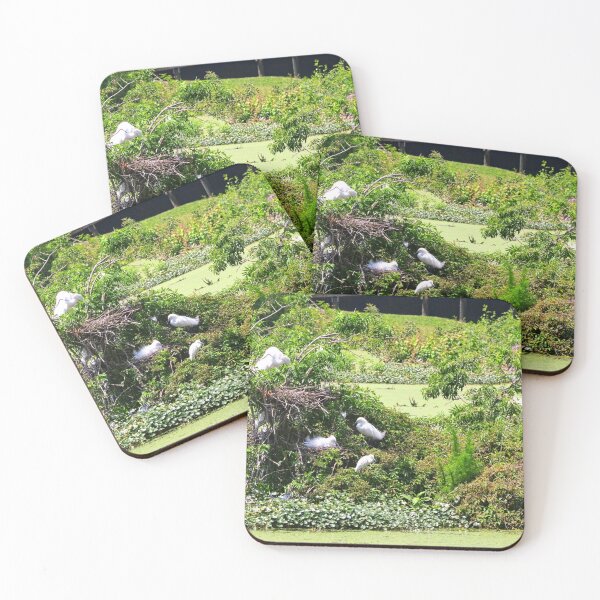 Item preview, Great Egret Island Panorama designed and sold by LisaWootenPhoto.