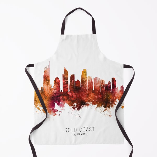 Artikelvorschau, Gold Coast Australia Skyline entworfen und verkauft von ArtPrints.
