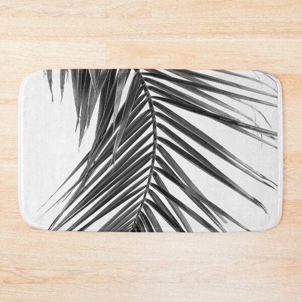 Item preview, Black and white palm leaves designed and sold by Shawa Shop.