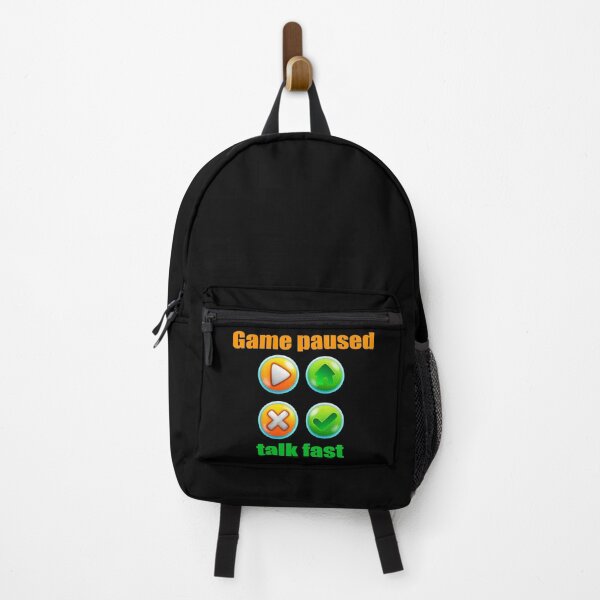 Item preview, Game paused talk fast designed and sold by DopeDesign111.