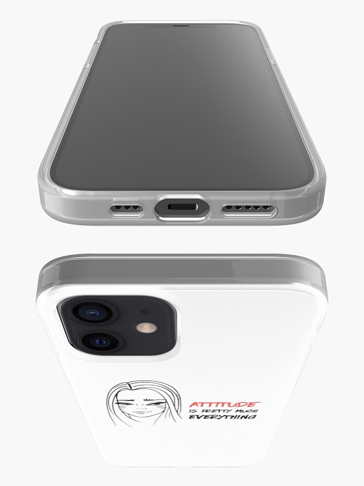 Alternate view of Attitude is everything iPhone Case & Cover