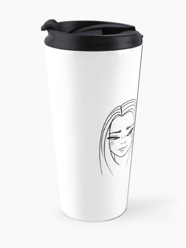 Alternate view of Attitude is everything Travel Mug