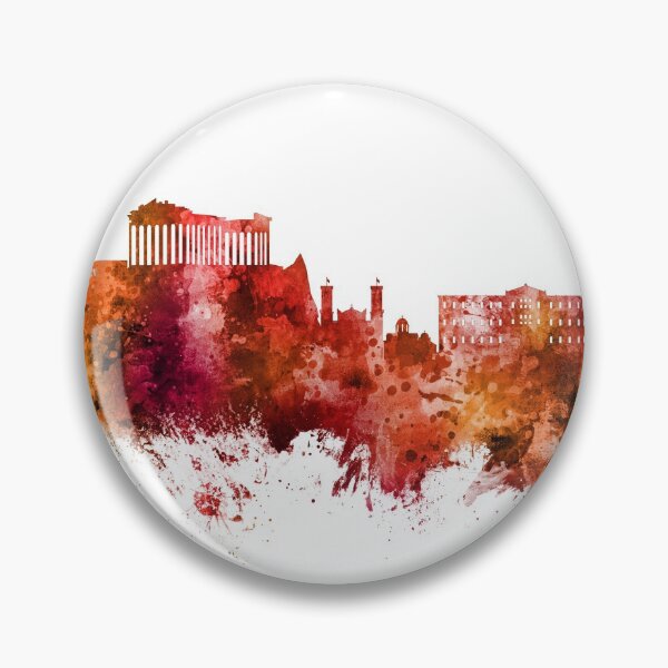 Artikelvorschau, Athens Greece Skyline entworfen und verkauft von ArtPrints.