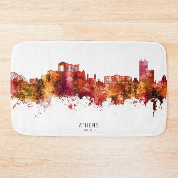 Item preview, Athens Greece Skyline designed and sold by ArtPrints.