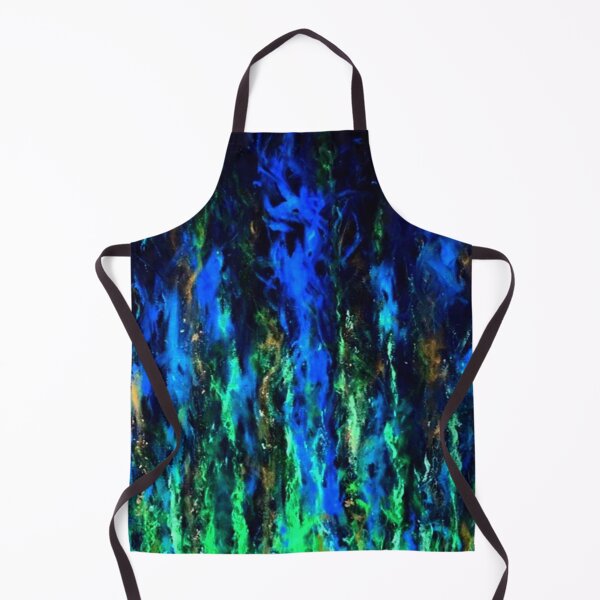 Item preview, Blue and Green Flames designed and sold by Zena Rowland.