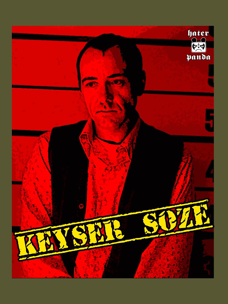 Roger 'Verbal' Kint / Keyser Soze. T Shirt by Bundles of Film