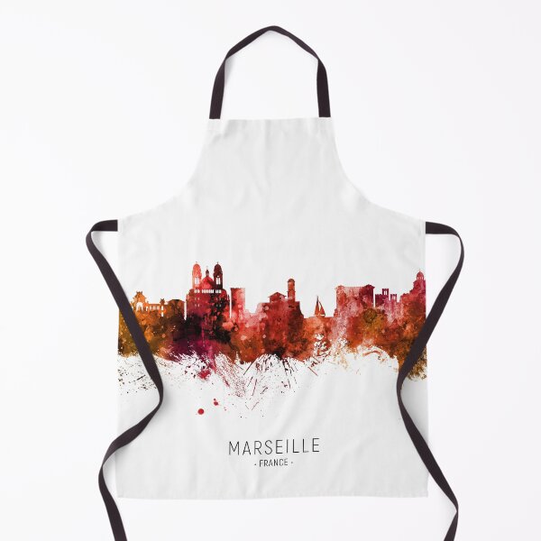 Item preview, Marseille France Skyline designed and sold by ArtPrints.