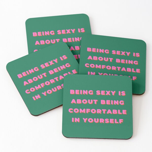 Item preview, Being Sexy is About Being Comfortable in Yourself, Being Sexy, Sexy, Comfortable, Fabulous, Motivational, Inspirational, Feminist designed and sold by Magic Love Art Print.